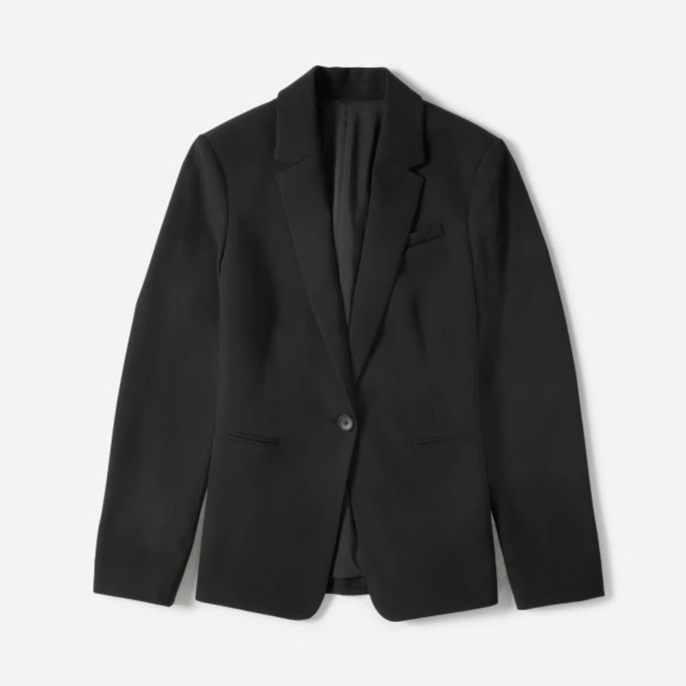 Everlane 100% Wool Italian GoWeave Classic Blazer size 10